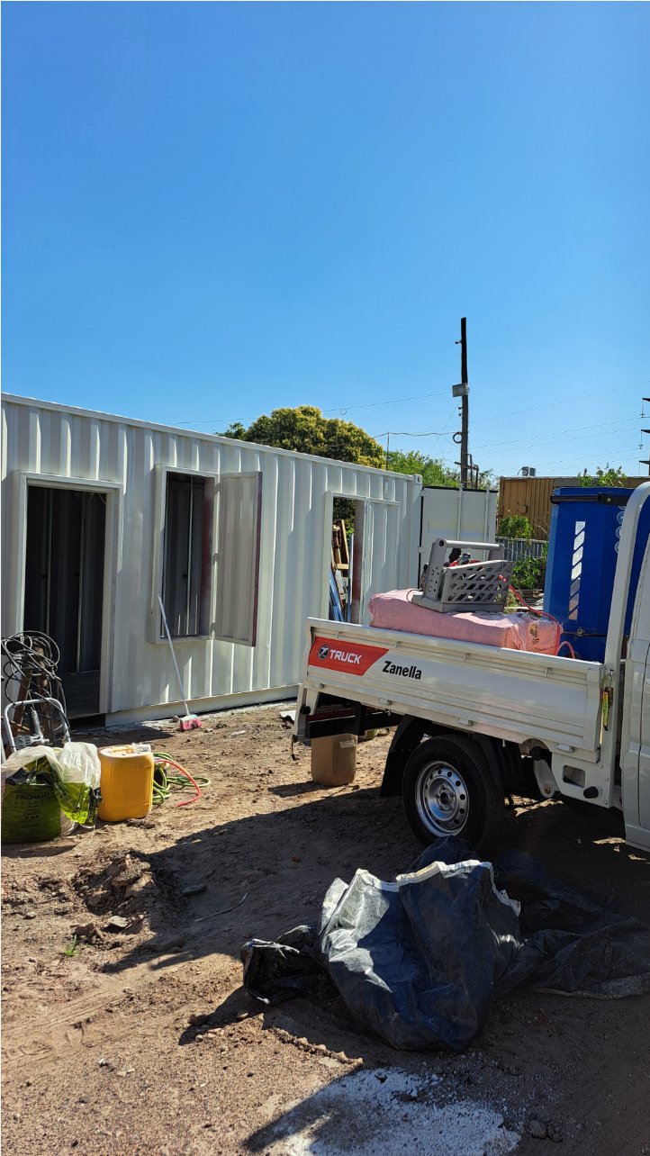 Proyección especializada de celulosa en paredes COMFORTLAB